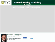 Tablet Screenshot of diversitydtg.com